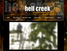 Tablet Screenshot of hellcreek.ca